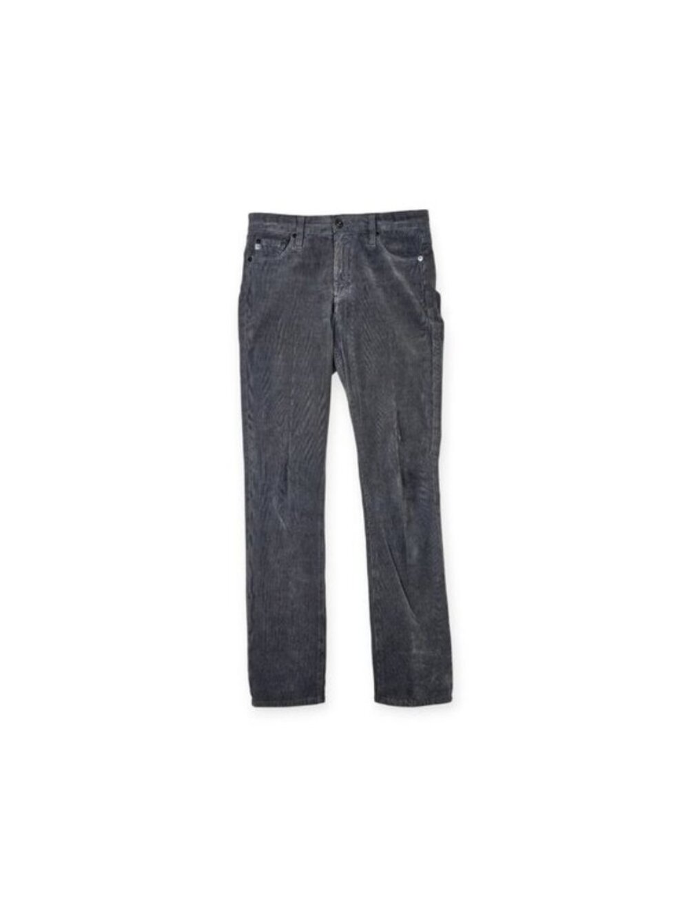 Adriano Goldschmied Mari High-Rise Straight Corduroy Pants Womens Size 28R Gray